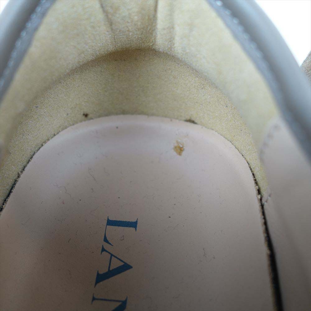 LANVIN ランバン ポルトガル製 スエード レザー スニーカー ライトブラウン系 6【美品】【中古】