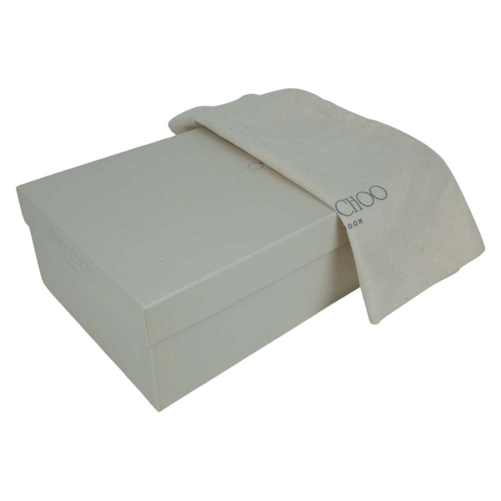 JIMMY CHOO ジミーチュウ エナメル パンプス ブラック系 36【中古】