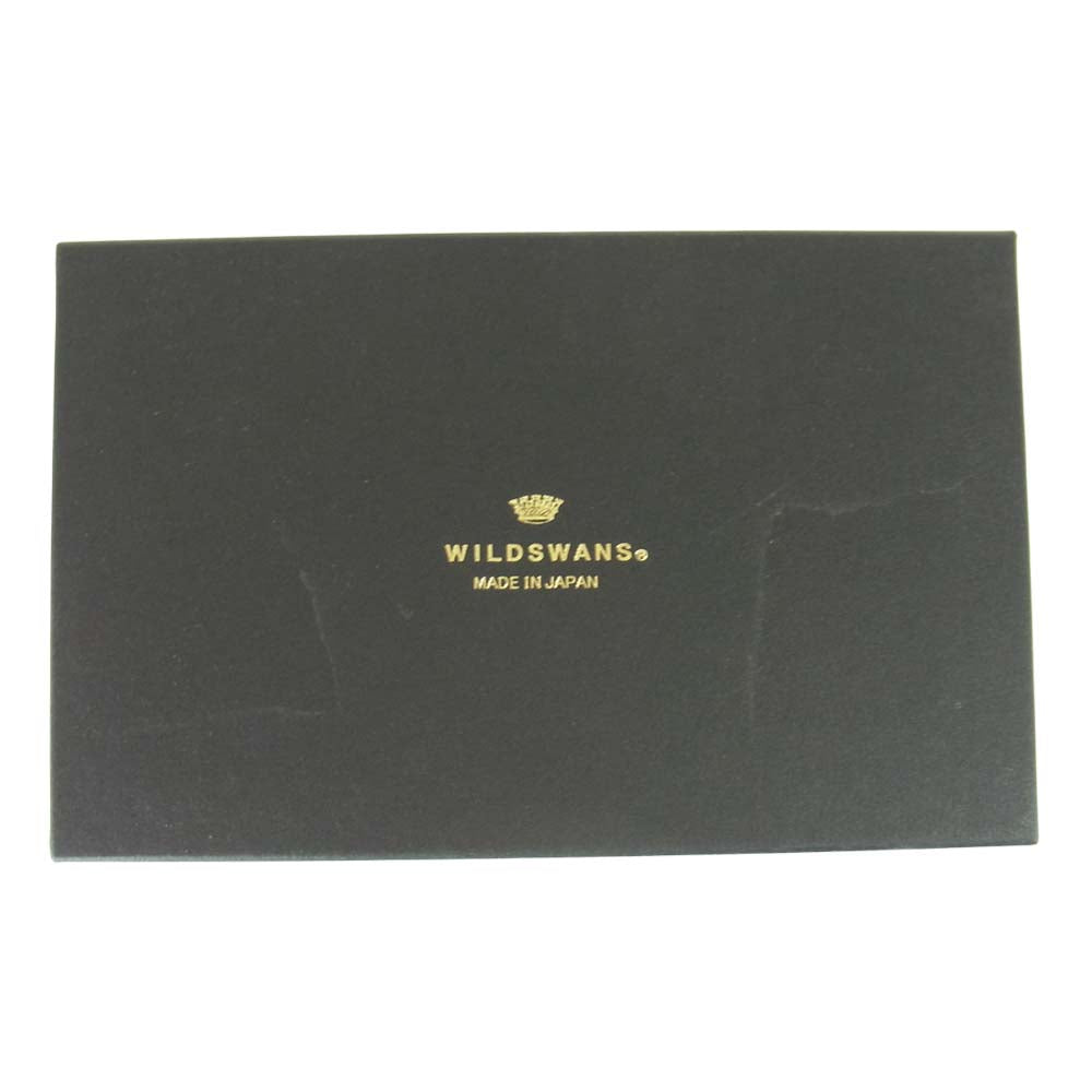 WILDSWANS ワイルドスワンズ KF-003 サドルプルアップ レザー コイン ケース ダークブラウン系【中古】