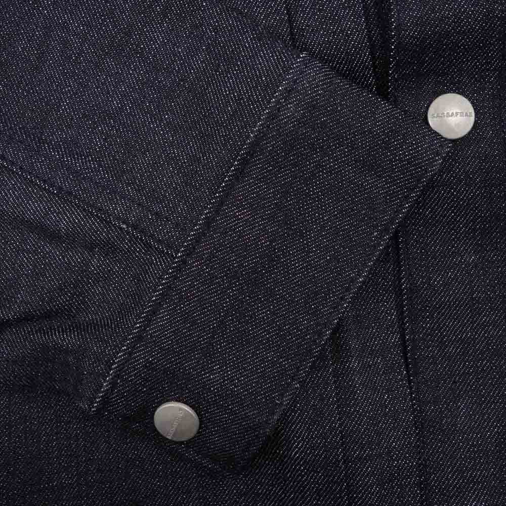 SASAFRAS ササフラス SF-211751 Gardener jacket 12oz denim ガーデナー デニム インディゴブルー系 L【新古品】【未使用】【中古】