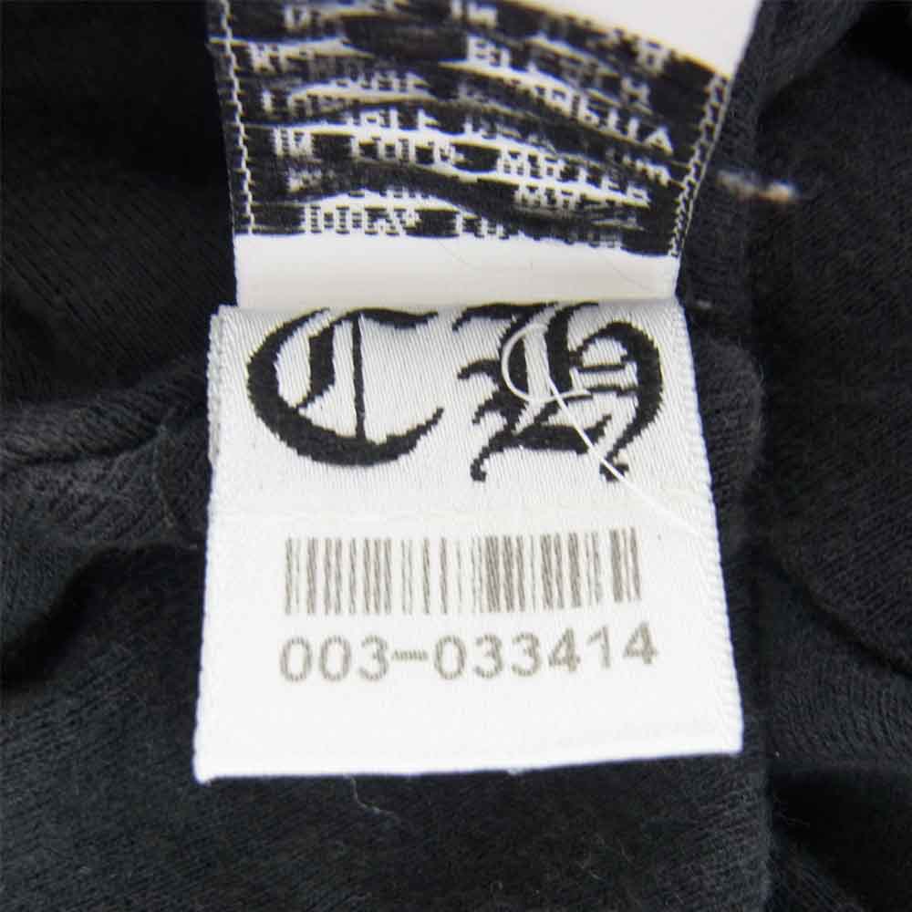 CHROME HEARTS クロムハーツ(原本無) コットン サーマル ビーニー キャップ グレー系【中古】