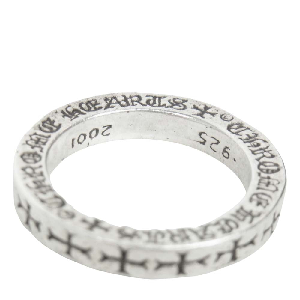 CHROME HEARTS クロムハーツ(原本無) 3mm SPACER RING スペーサー リング NYC シルバー系 12号【中古】