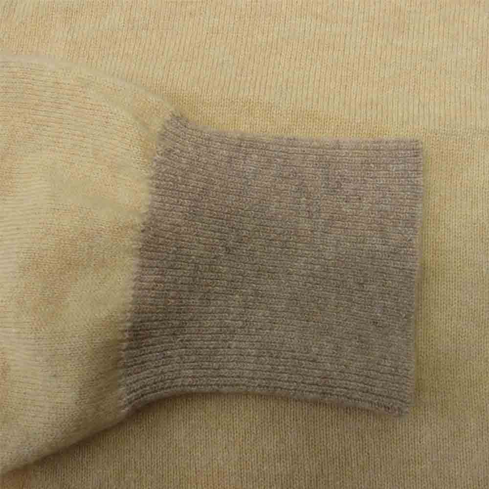 Brunello Cucinelli ブルネロクチネリ 国内正規品 イタリア製 カシミヤ100% クルーネック ニット ベージュ系 46【中古】
