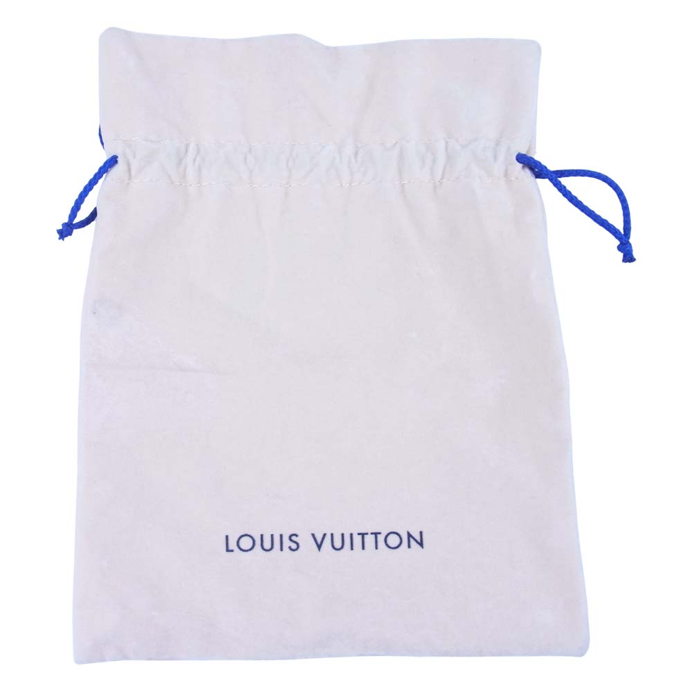 LOUIS VUITTON ルイ・ヴィトン M64196 コリエ チェーン モノグラム チェーンネックレス シルバー系【中古】