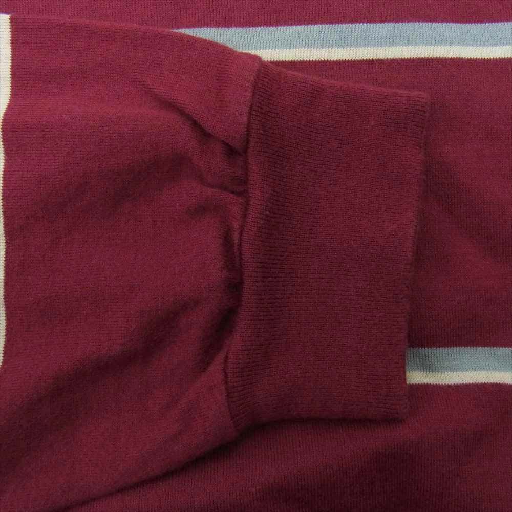 DESCENDANT ディセンダント 21SS BORDER CREW NECK LS ボーダー クルーネック 長袖 Tシャツ 3【中古】