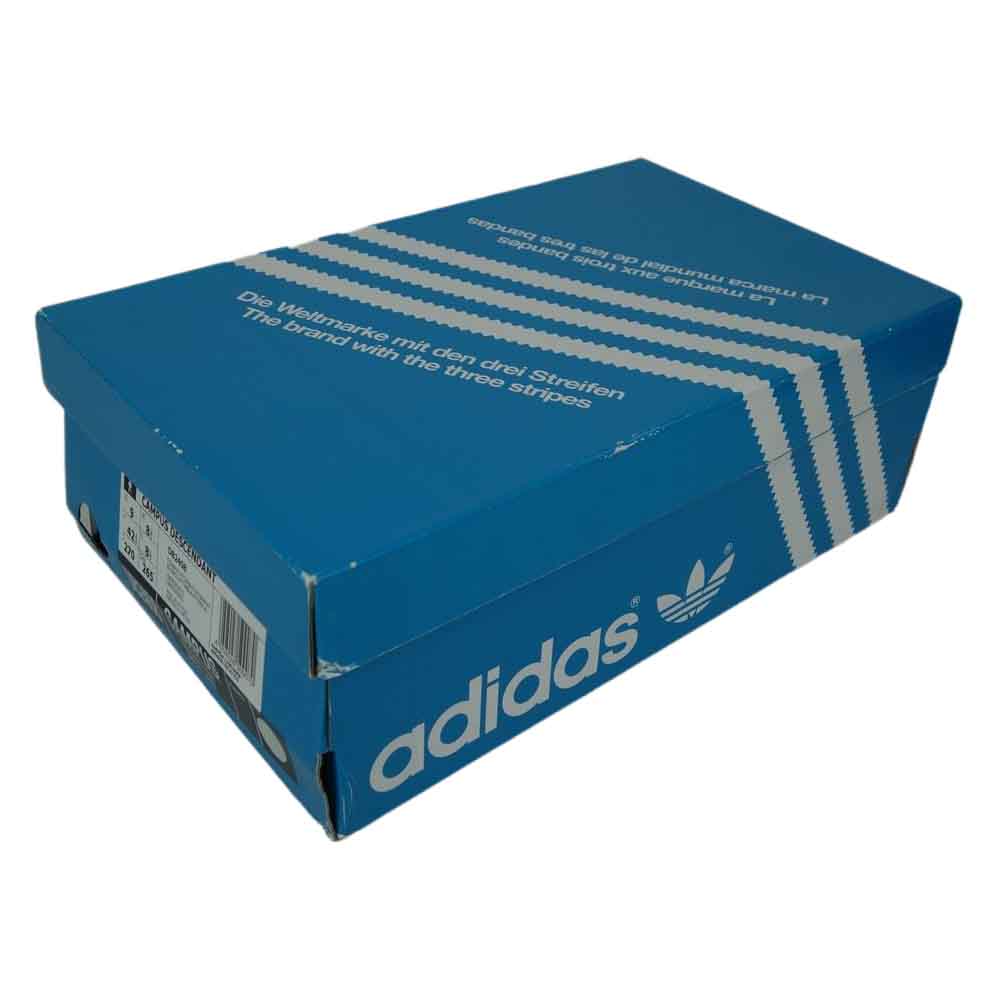 DESCENDANT ディセンダント DB2408 アディダス ADIDAS CAMPUS キャンパス ローカット スニーカー ネイビー系 27【中古】