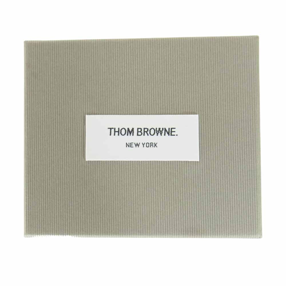 THOM BROWNE トムブラウン コインパース コイン ケース 小銭入れ ブラック系【美品】【中古】