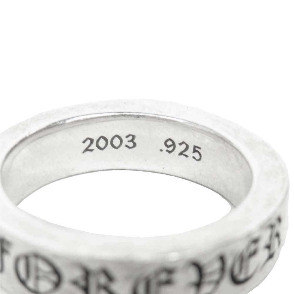 CHROME HEARTS クロムハーツ(原本無) 6mm SPACER FOREVER スペーサー シルバー系 21号【中古】