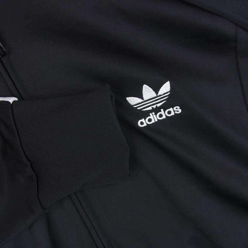adidas アディダス トラック ジャージ ナイロン ジャケット ベトナム製 ブラック系 L【中古】