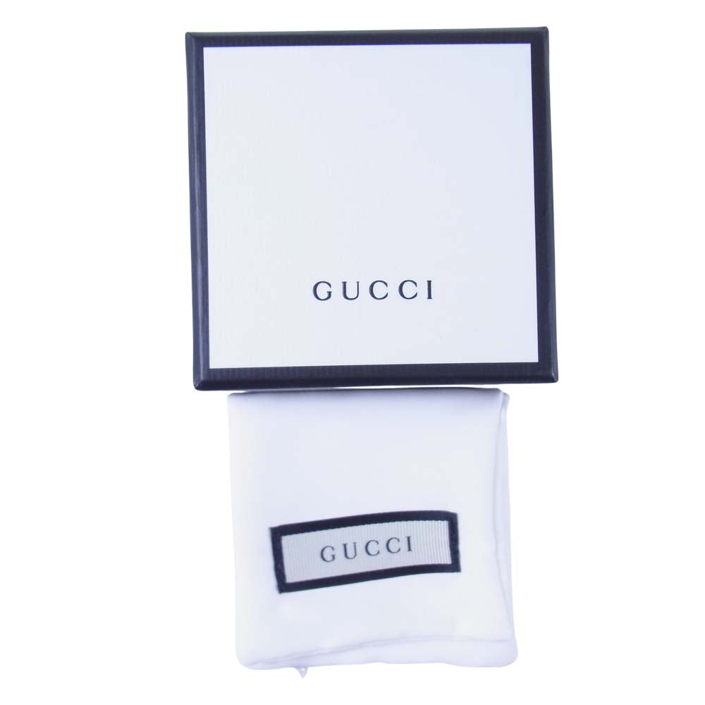 GUCCI グッチ 455307 インターロッキングG GG ロゴ ネックレス シルバー系【美品】【中古】