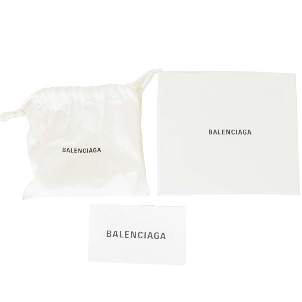 BALENCIAGA バレンシアガ 469170 CYCLE BRACELET サイクル ブレスレット ブラック系【美品】【中古】