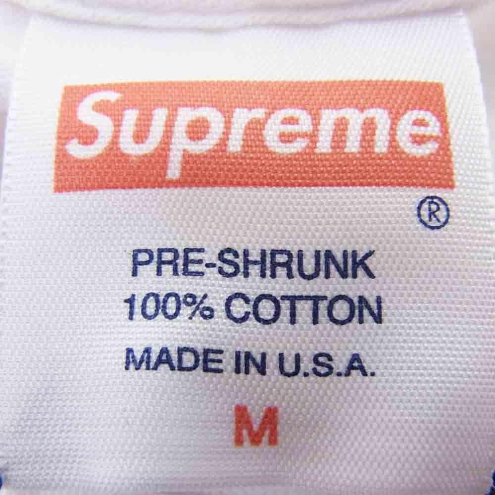 Supreme シュプリーム 16SS THIS IS THE SHIT TEE ロゴ プリント 半袖 Tシャツ  ホワイト系 M【中古】
