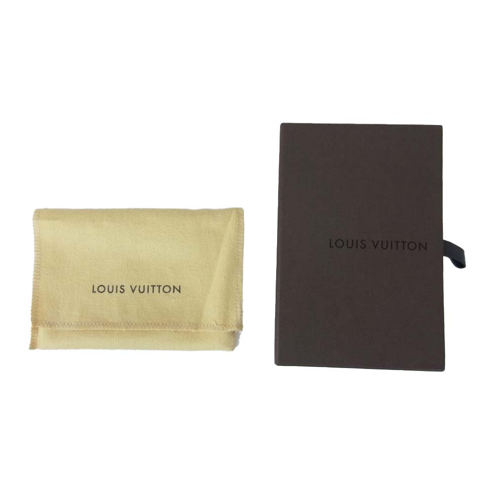 LOUIS VUITTON ルイ・ヴィトン M32655 タイガ オーガナイザー ドゥ ポッシュ カードケース 名刺入れ ブラック系【中古】
