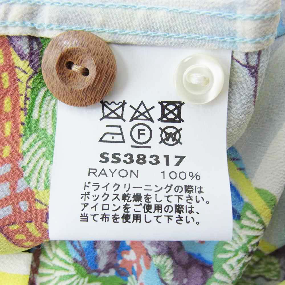 TAILOR TOYO テイラー東洋 SS38317 SUN SURF サンサーフ LAND OF RISING SUN 和柄 アロハ マルチカラー系 S【中古】