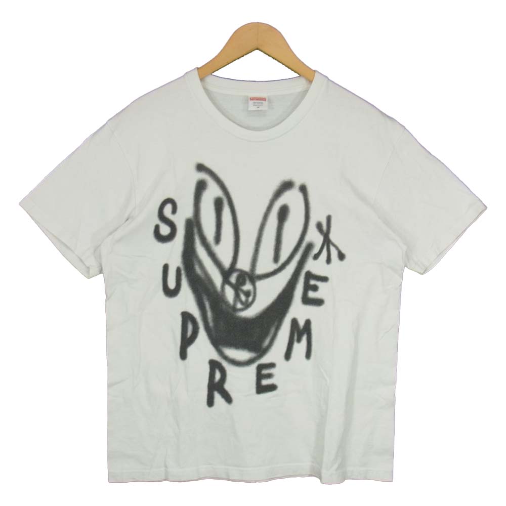 Supreme シュプリーム 18AW Sancheeto Tee スプレーグラフィック Tシャツ ブラック系【中古】