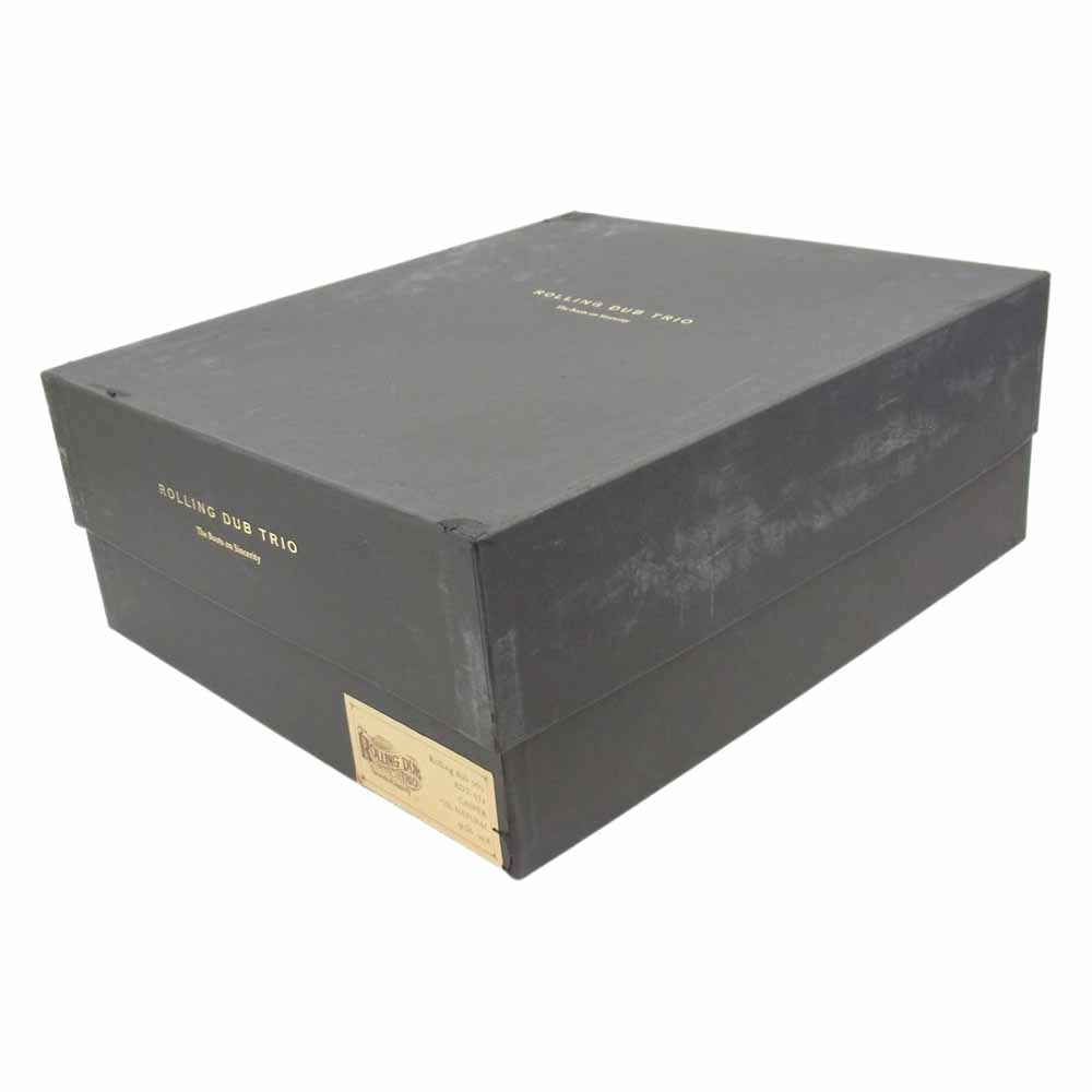 ROLLING DUB TRIO ローリングダブトリオ RDT-A14 CASPER OIL NATURAL キャスパー ホーウィン クロムエクセル レザー サイド ジップ ブーツ ブラウン系 26【美品】【中古】