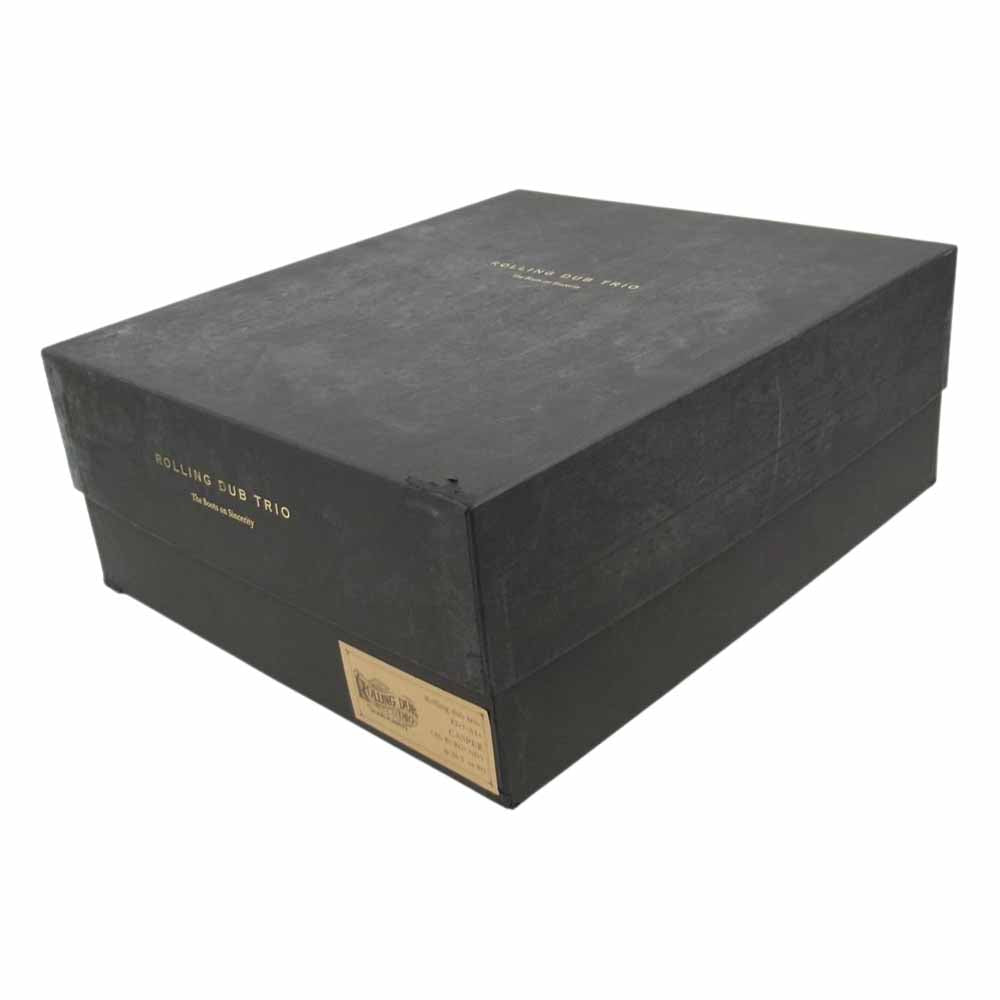 ROLLING DUB TRIO ローリングダブトリオ RDT-A14 CASPER OIL NATURAL キャスパー ホーウィン クロムエクセル レザー サイド ジップ ブーツ ワインレッド系 26.5【中古】