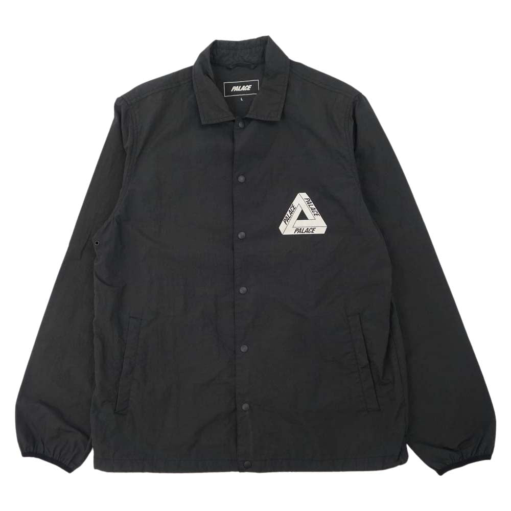 パレス スケートボード logo coach jacket コーチジャケット ブラック