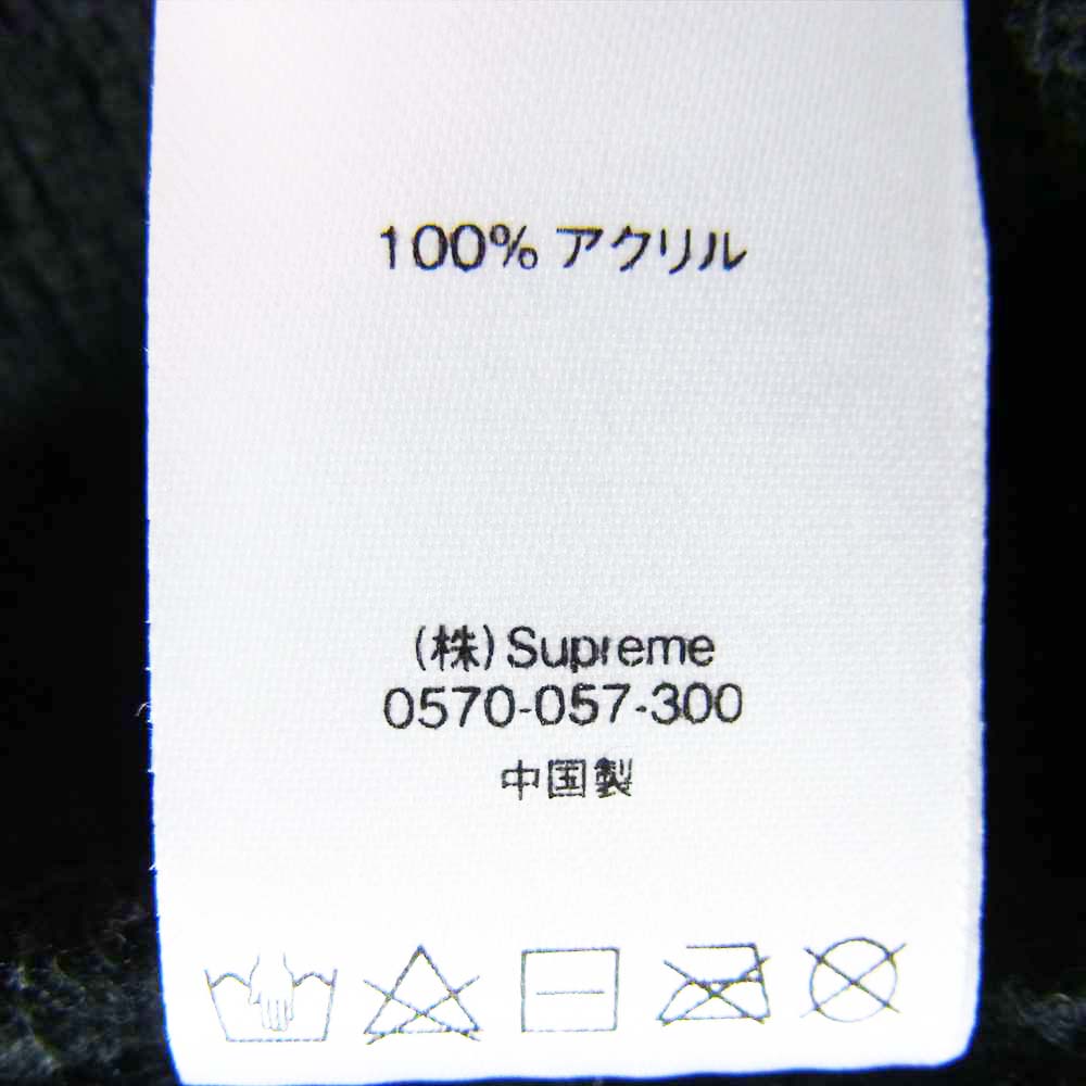 Supreme シュプリーム 18AW CLASSIC SCRIPT BEANIE クラシック スクリプト ロゴ ビーニー ブラック系【中古】