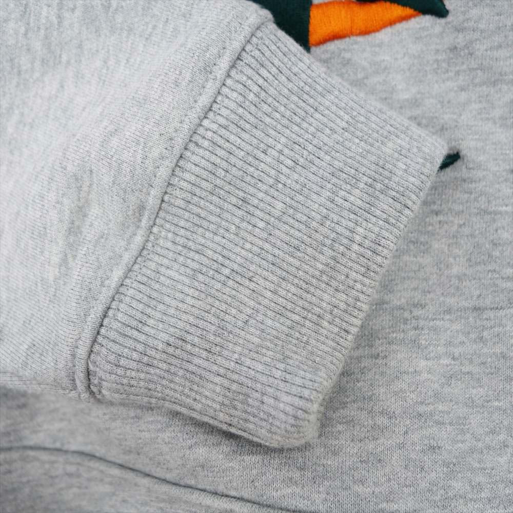Supreme シュプリーム 17AW Stacked C Hooded Sweatshirt スウェット 裏起毛 プルオーバー パーカー グレー系 S【中古】