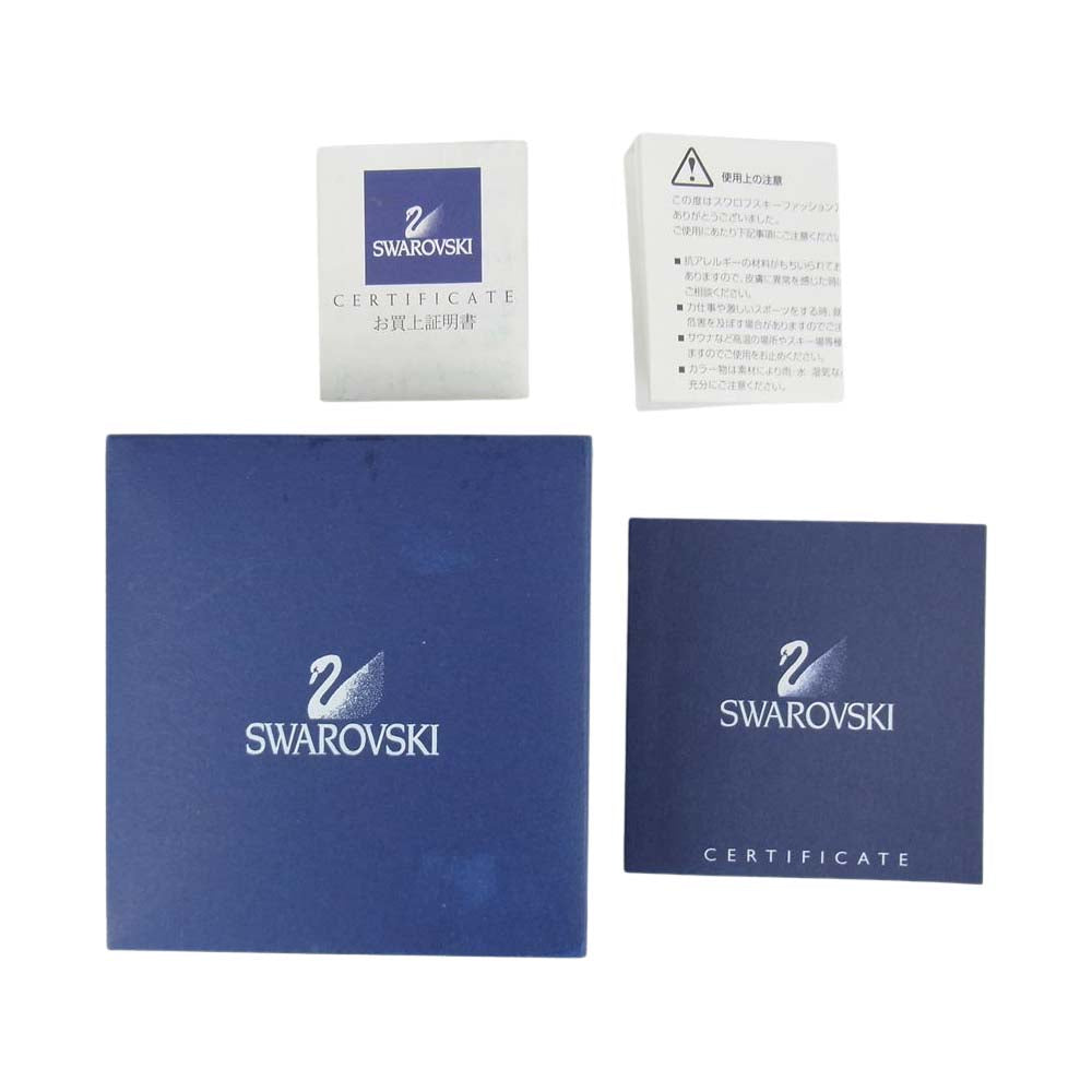 スワロフスキー ストーン ペンダント ネックレス ペンダントネックレス シルバー系【中古】