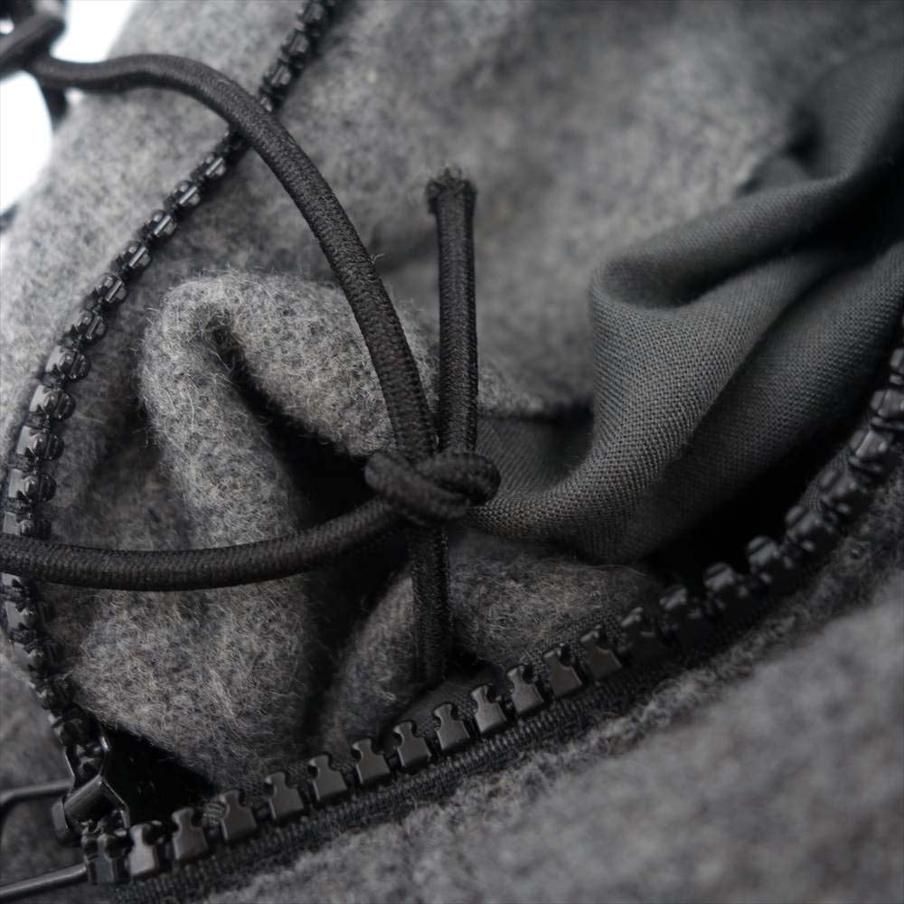 theory セオリー 09-0302001 サイドジップ ウール ダウンベスト グレー系【中古】