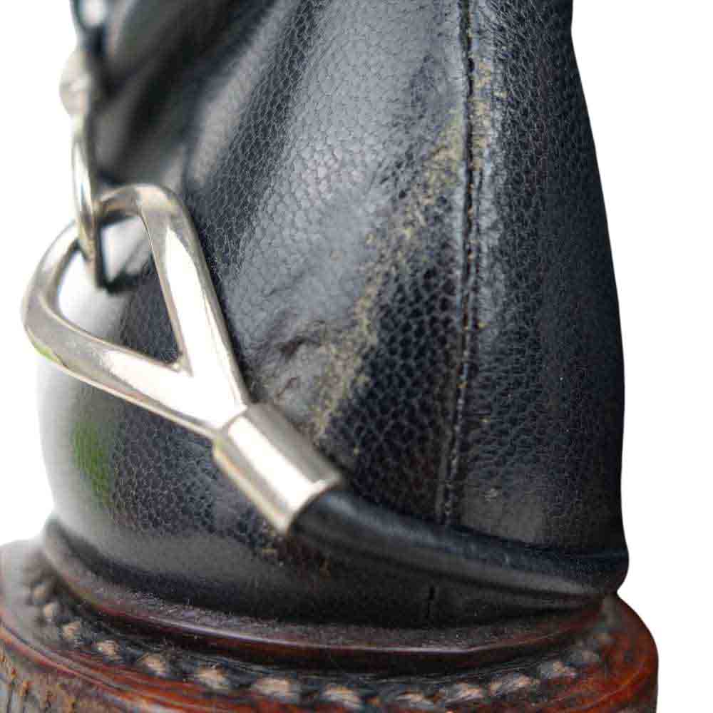 MIHARA YASUHIRO ミハラヤスヒロ サイドジップ ブーツ ブラック系 24.5cm【中古】