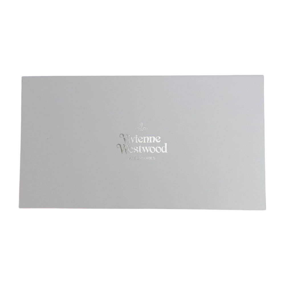 Vivienne Westwood ヴィヴィアンウエストウッド 3118C981 オーブ金具 レザー 長財布 ブラック系【新古品】【未使用】【中古】