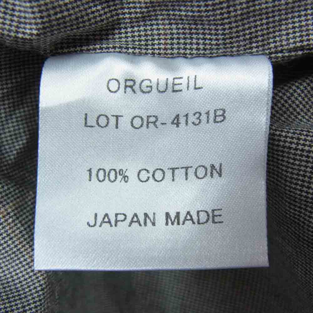 ORGUEIL オルゲイユ OR-4131B Denim Gilet デニム ジレ ベスト インディゴブルー系 42【新古品】【未使用】【中古】
