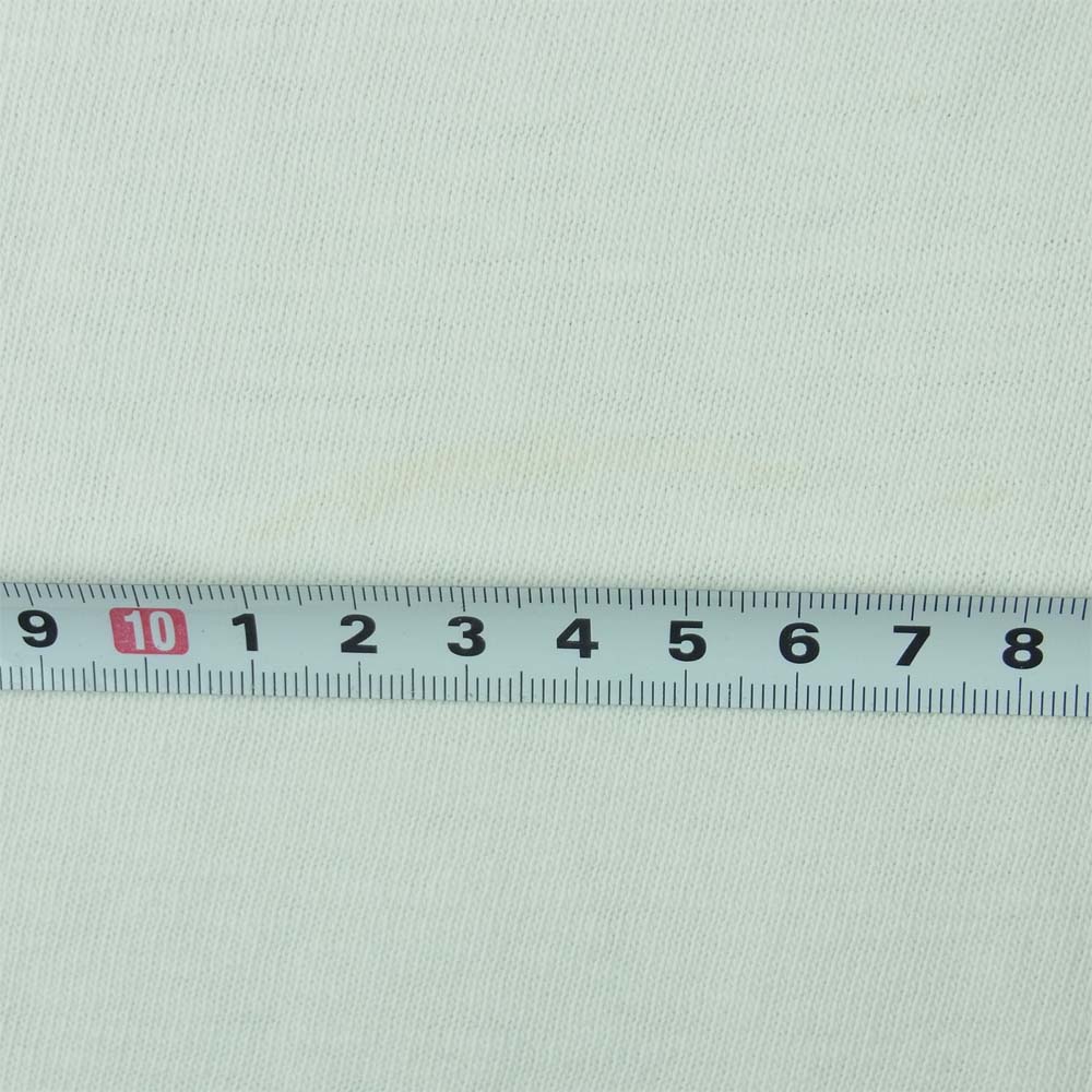 Champion チャンピオン ヴィンテージ 70s 80s バータグ プリント 半袖 Tシャツ コットン オフホワイト系 XL【中古】
