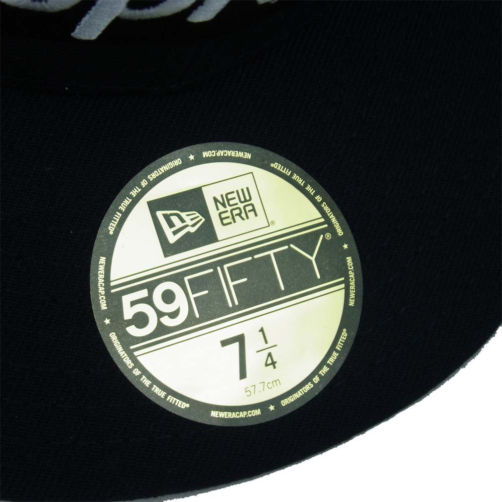 Supreme シュプリーム 16AW R.I.P. Box Logo New Era Cap ボックス ロゴ ベースボール キャップ ブラック系 7 1/4【極上美品】【中古】