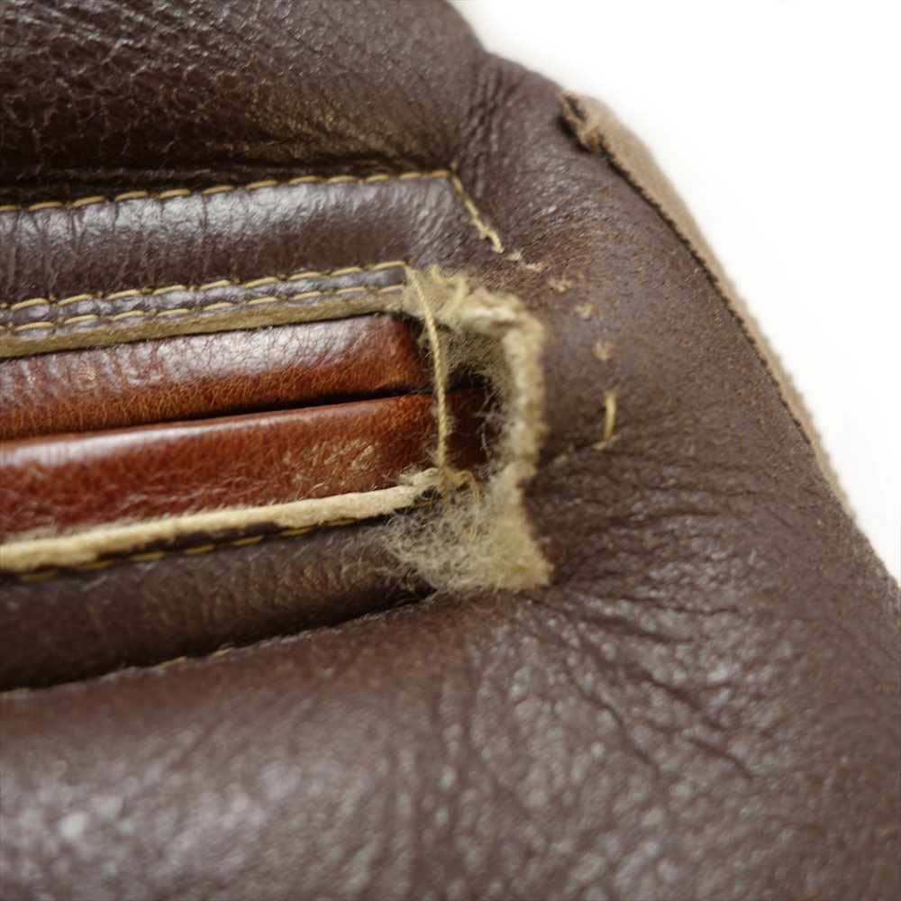 THE FEW ザフュー Contract No. 43-13616 B-6 AERO LEATHER SIDE ZIP エアロレザー 実名復刻 レザー フライト ジャケット 36R【中古】