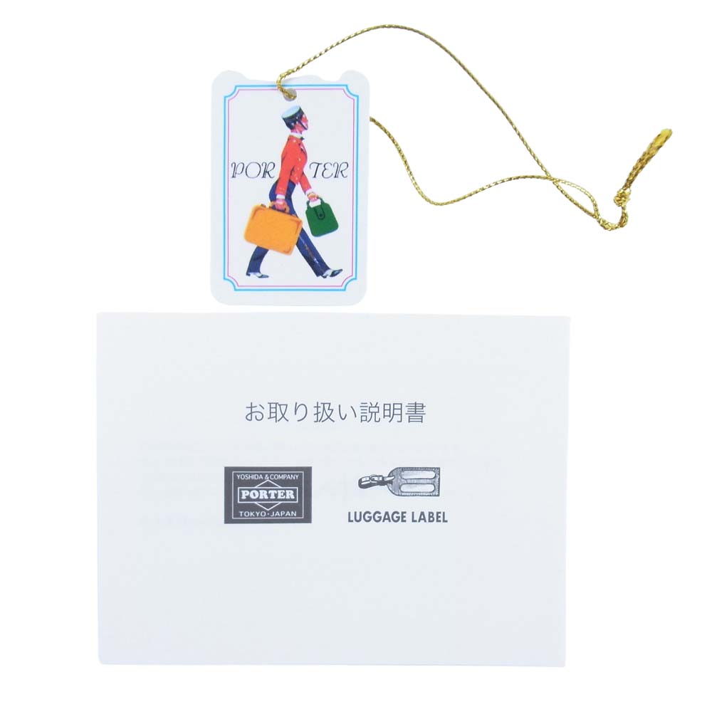 PORTER ポーター 808-06865 ラウンドウォレット ミニ 財布 日本製 ブラック系【新古品】【未使用】【中古】
