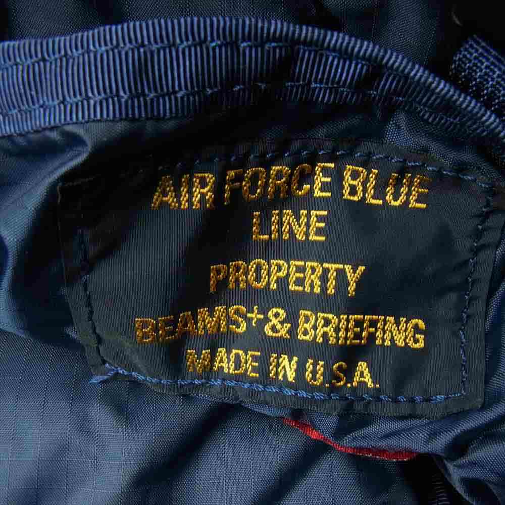 BRIEFING ブリーフィング BEAMS PLUS別注 MIL TRAINING TOTE NAVY ネイビー系【中古】