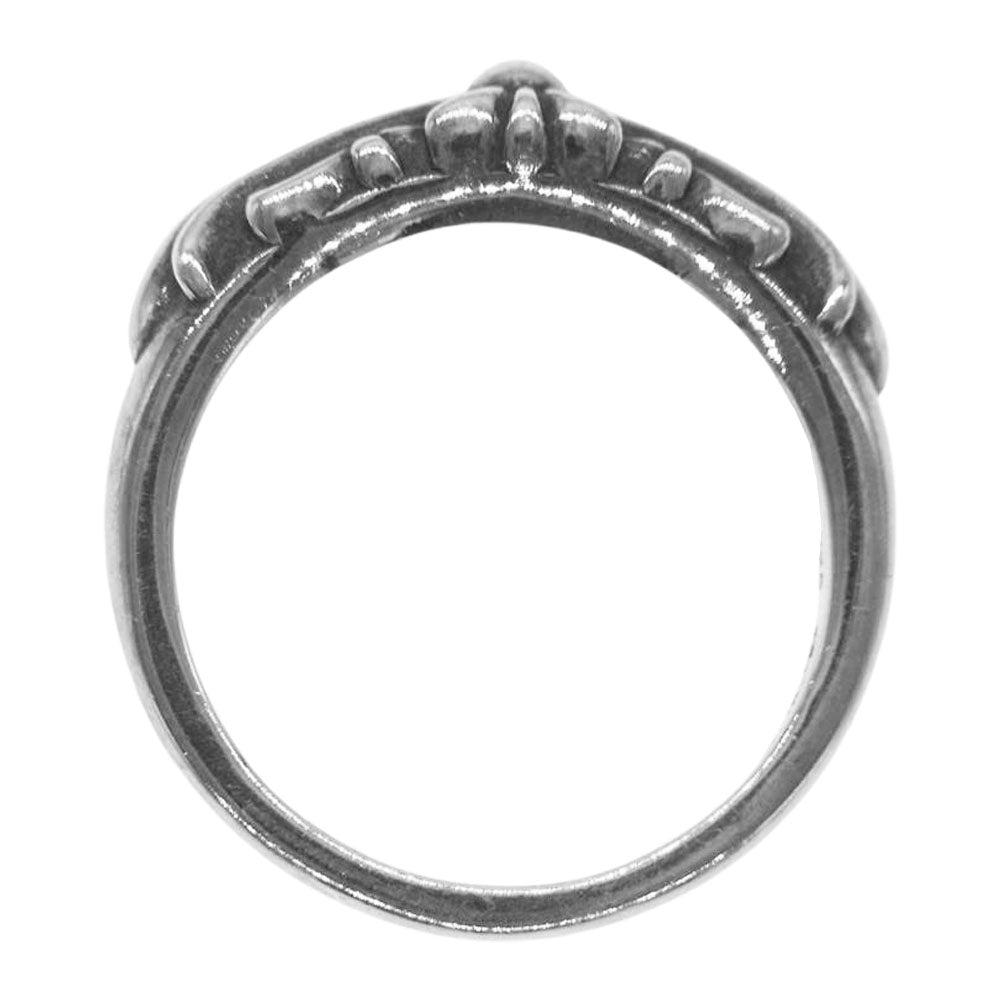 CHROME HEARTS クロムハーツ(原本無) ベイビー クラシック フローラルクロス リング【中古】