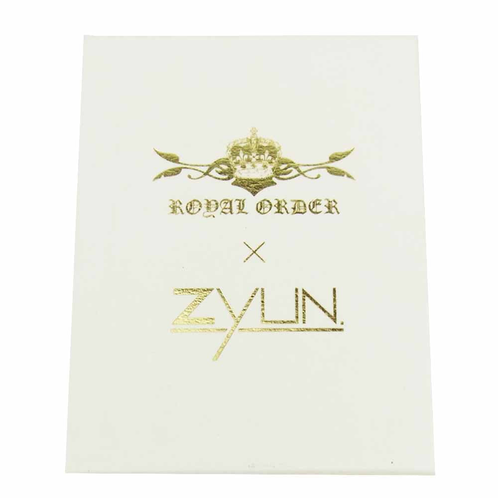 ROYAL ORDER ロイヤルオーダー クラウン リング シルバー系 11号程度【中古】