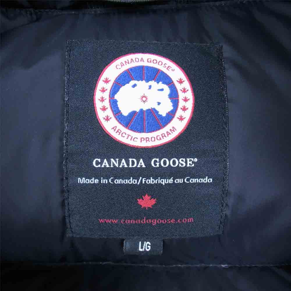 CANADA GOOSE カナダグース 4133JM 国内正規品 GLADSTONE グラッドストーン ダウン ベスト ブラック系 L【中古】