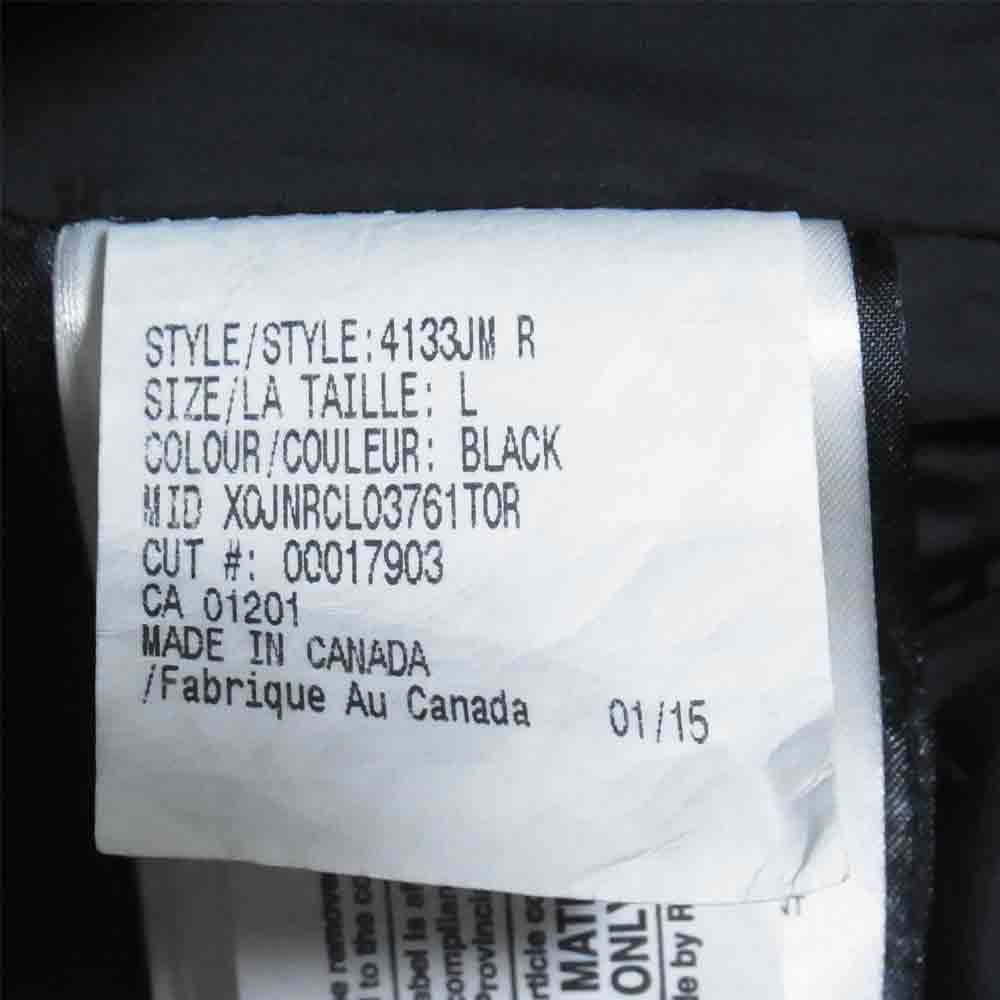CANADA GOOSE カナダグース 4133JM 国内正規品 GLADSTONE グラッドストーン ダウン ベスト ブラック系 L【中古】