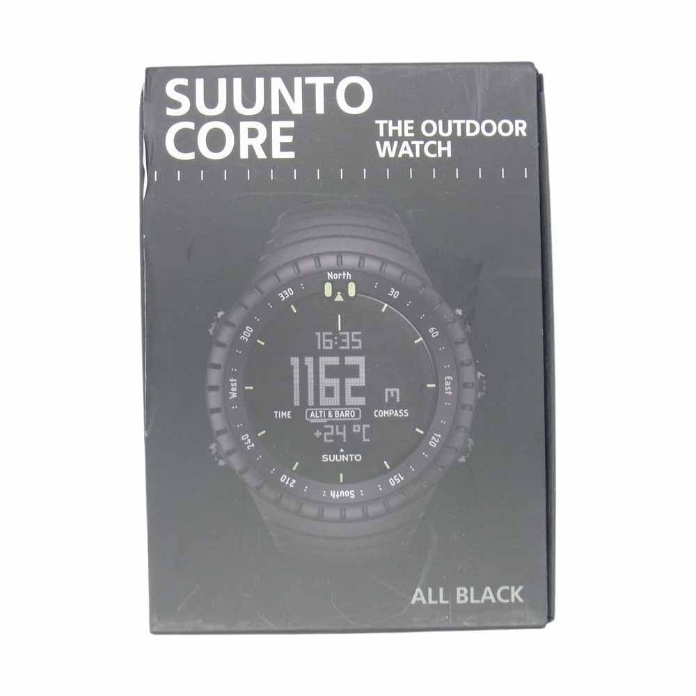 SUUNTO スント SS014279010 CORE コア オールブラック 腕時計 ウォッチ ブラック系【新古品】【未使用】【中古】