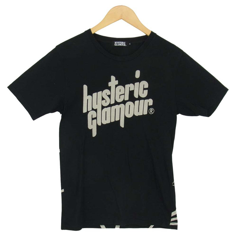 HYSTERIC GLAMOUR ロゴ ヒステリックグラマー Tシャツ 黒