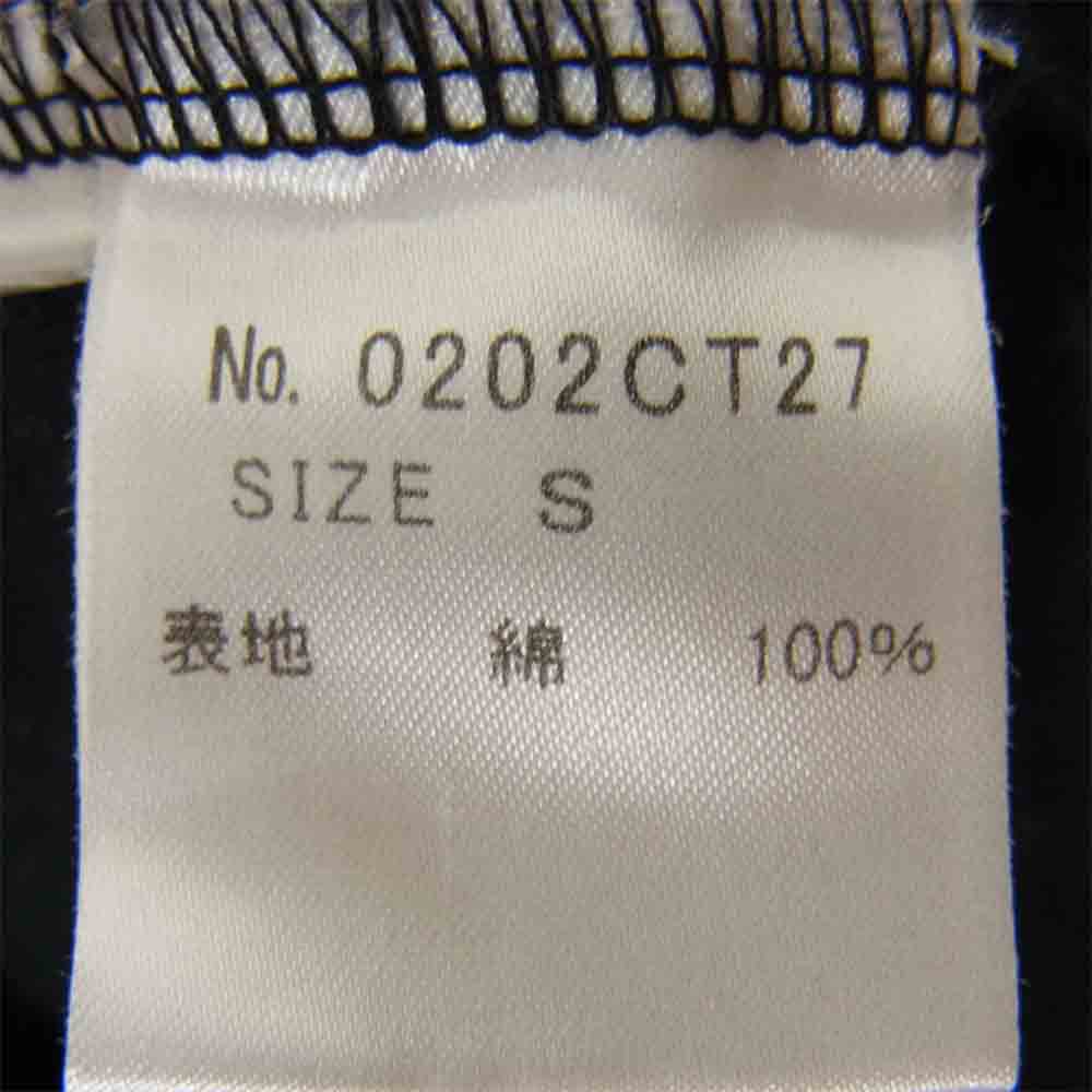 HYSTERIC GLAMOUR ヒステリックグラマー 0202CT27 半袖 ロゴ プリント Tシャツ ブラック系 S【中古】