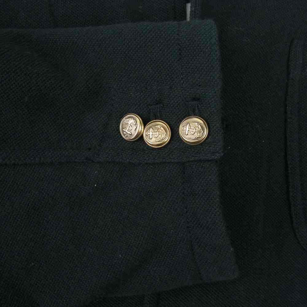 POLO RALPH LAUREN ポロ・ラルフローレン KK-RL-KS3516 鹿の子 マリン テーラードジャケット ブラック系 L【中古】