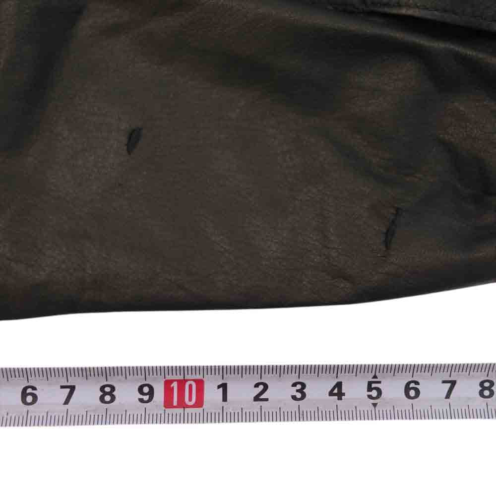 COMOLI コモリ 21AW U03-01010 ディアスキン 鹿革 レザー コモリシャツ サイズ2 2【新古品】【未使用】【中古】