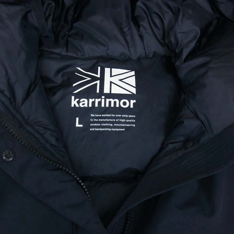 Karrimor カリマー 101135-9000 global w's down coat グローバル ダウン コート ブラック系  L【新古品】【未使用】【中古】