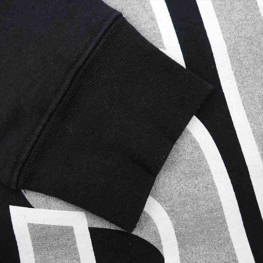 Supreme シュプリーム 18AW Side Arc Crewneck サイド アーチ ロゴ スウェット トレーナー ブラック系 M【中古】