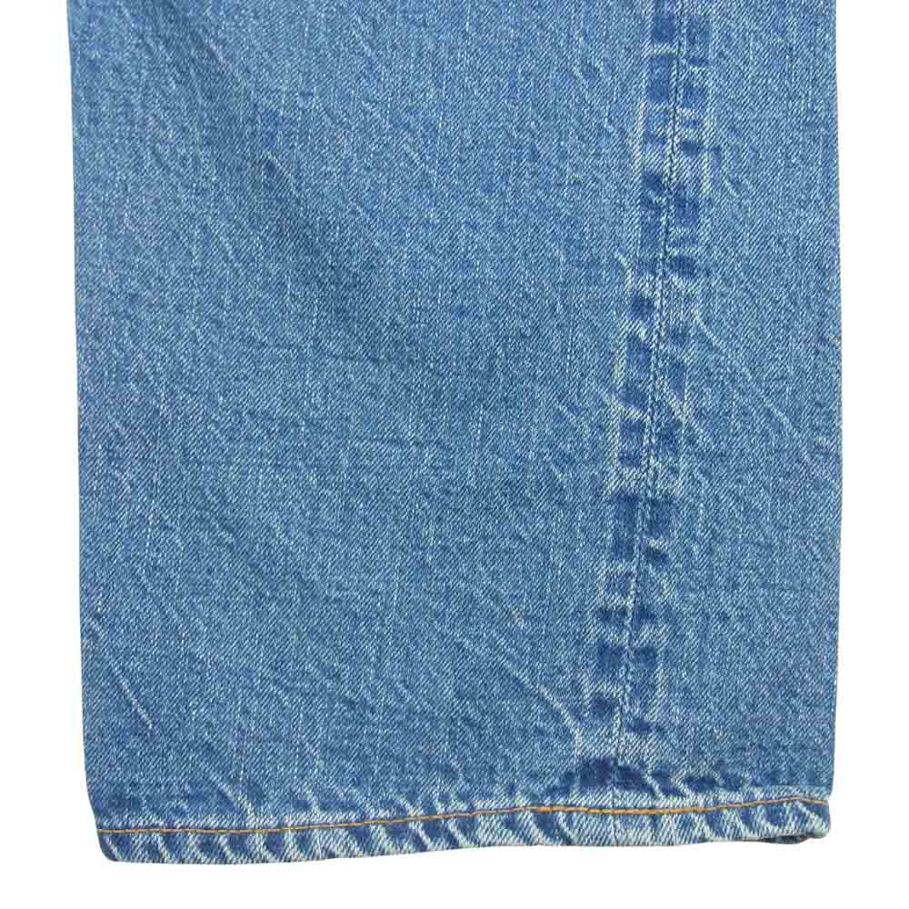 WAREHOUSE ウエアハウス 1105 2ND-HAND USED WASH セコハン ユーズドウォッシュ 加工 デニム パンツ インディゴブルー系 W36【中古】