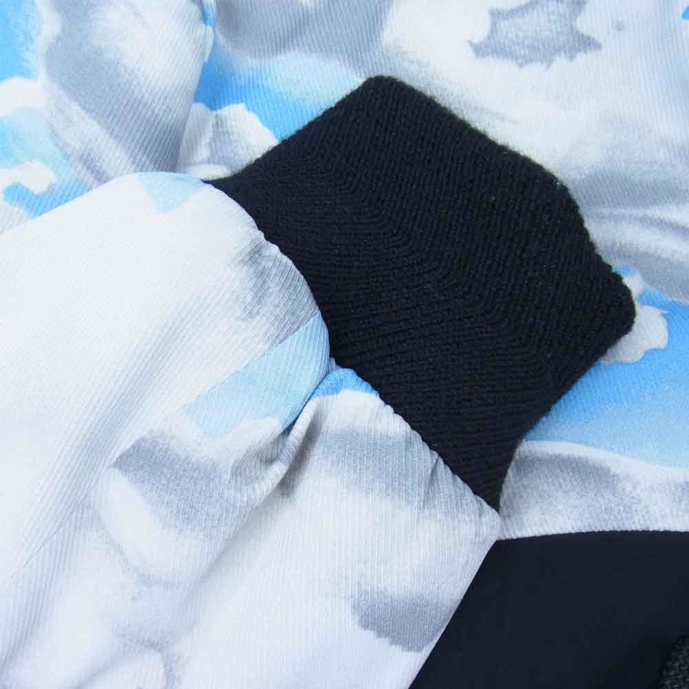 KENZO ケンゾー 国内正規品 DAY CLOUD PRINT 雲 プリント ブルゾン ライトブルー系 ブラック系 M【中古】