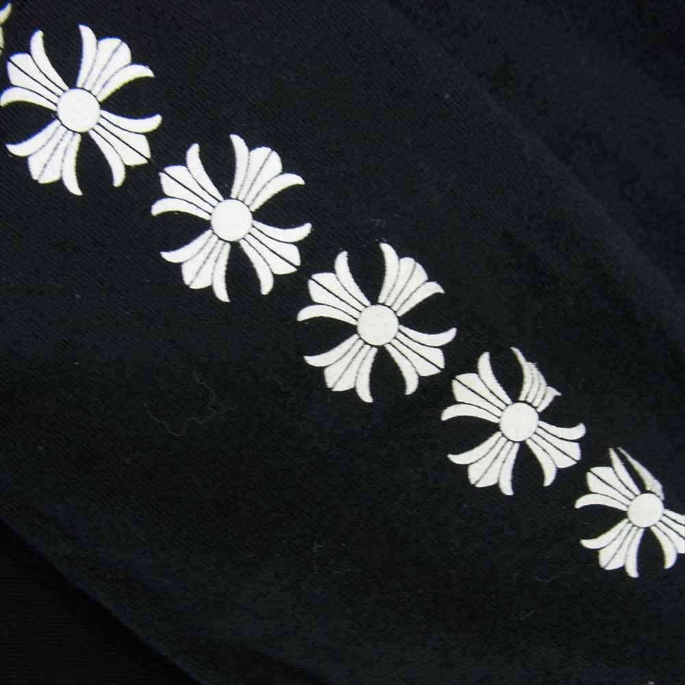 CHROME HEARTS クロムハーツ(原本無) CHプラス アームプリント 長袖 ポケット Tシャツ ブラック ブラック系 L【中古】