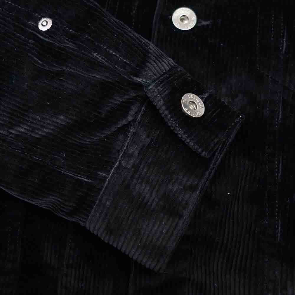 デウスエクスマキナ dmf206590 MIKEY OVERSIZED TRUCKER クラシック ボア トラッカー ジャケット ブラック系 XS【新古品】【未使用】【中古】