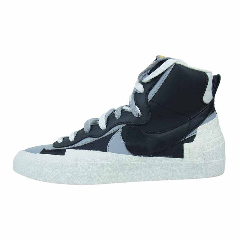 Sacai × Nike Blazer Mid Black Grey